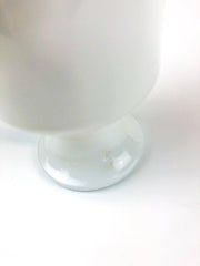 Beach City High School 1927 Bicentennial Footed Milk Glass Coffee Mug Pedestal 6