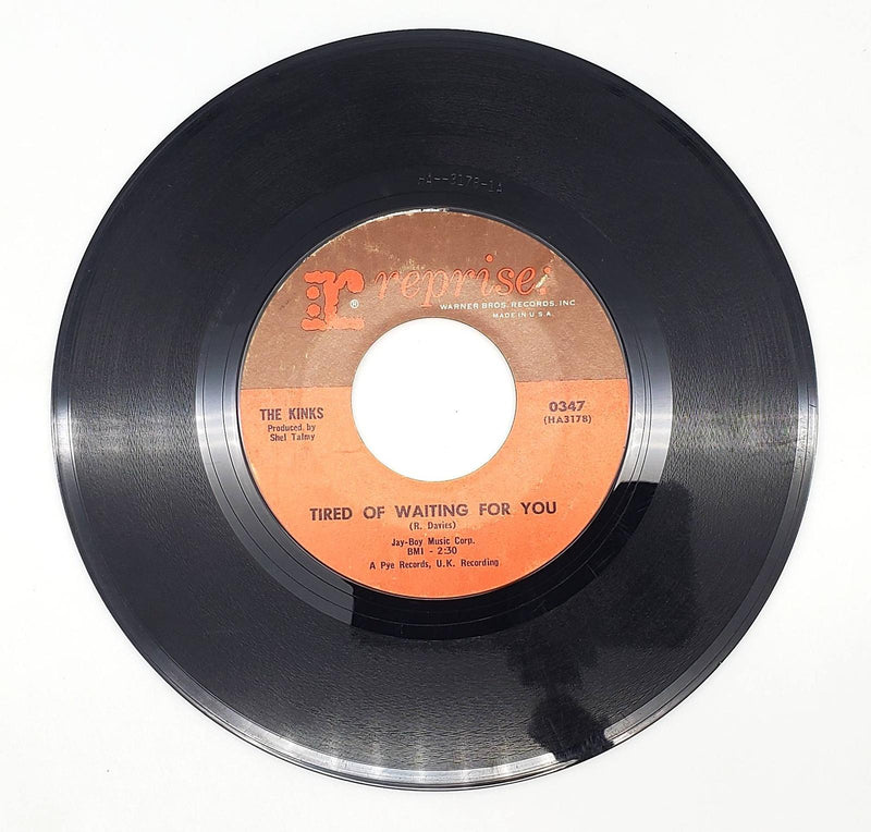 The Kinks Tired Of Waiting For You 45 Single Record Reprise Records 1965 0347 1