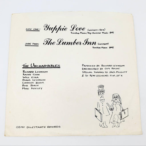 The Unchartables Yuppie Love b/w The Lumber Inn Single Record Dilettante 1985 2