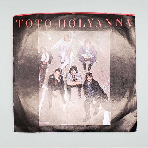 Toto Holyanna Single Record Columbia 1985 38-04752 1