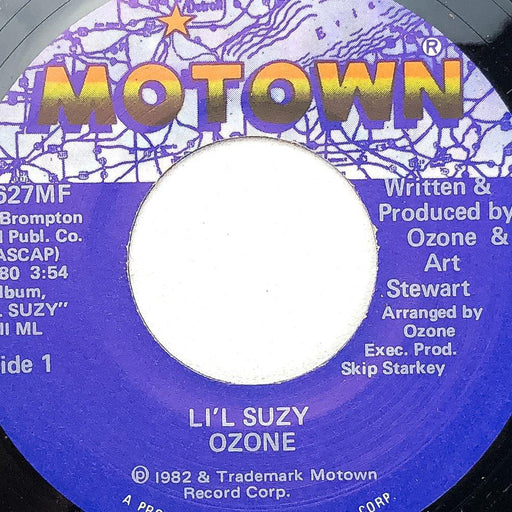 Ozone 45 RPM 7" Record I'm Not Easy / Li'L Suzy Motown 1627MF Single 1