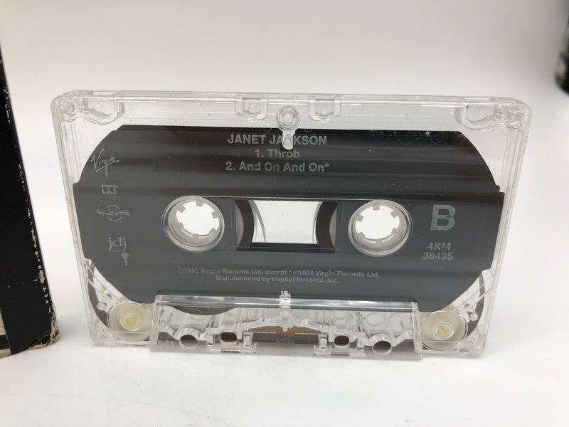 Any Time, Any Place Janet Jackson Cassette Single Virgin 1993 4