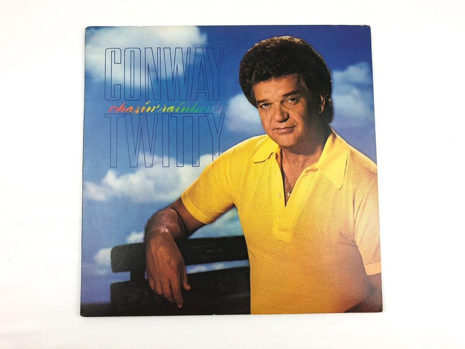 Conway Twitty Chasin' Rainbows Record 33 RPM Double LP W1-25294 Warner Bros 1985 2