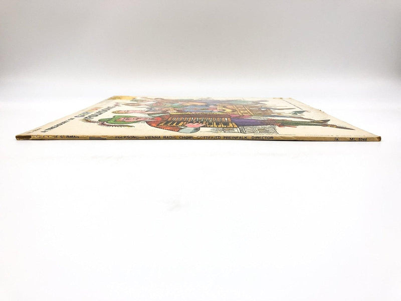 A Treasury of German Folksong Record 33 RPM LP ML 5344 Columbia 1959 3