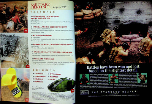 Military Heritage Magazine Aug 2001 Stonewall Jackson Bull Run Black Day German 2