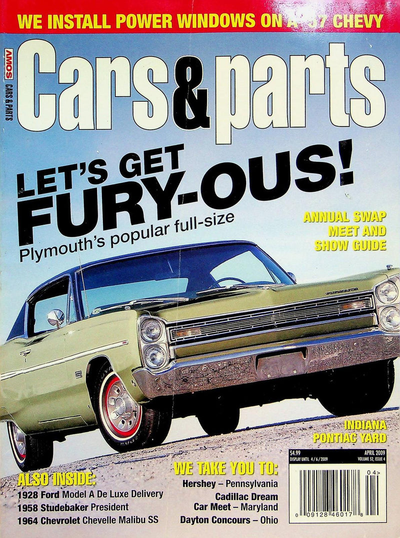 Cars&parts Magazine April 2009 Vol 52 # 4 Plymouth's Full-Size