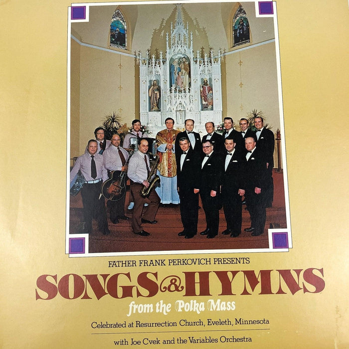 Father Frank Perkovich Songs & Hymns Polka Mass Minneapolis MN Record 1