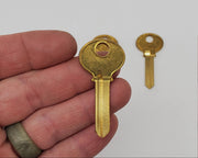 5x Corbin 8688 CCR VR Key Blanks Brass USA Made NOS 2