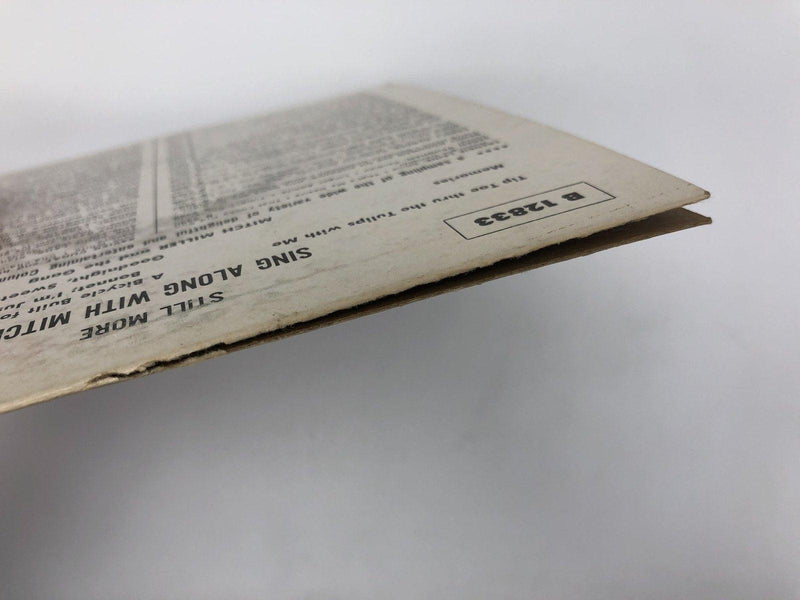 Mitch Miller & The Gang Still More! Sing Along Record 45 B-12833 Columbia 1959 5