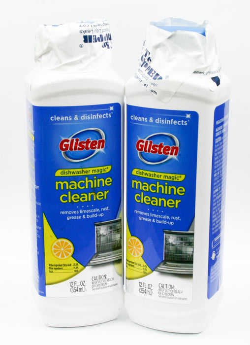 Glisten: Dishwasher Magic - Machine Cleaner & Disinfectant, 12oz Lot Of 2