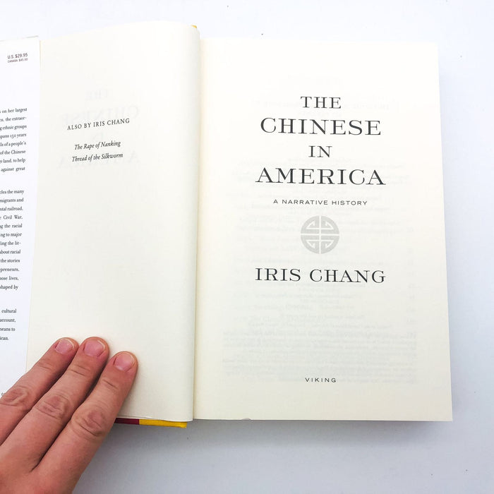 The Chinese In America HC Iris Chang 2003 Personal Narrative History 1st Edition 7