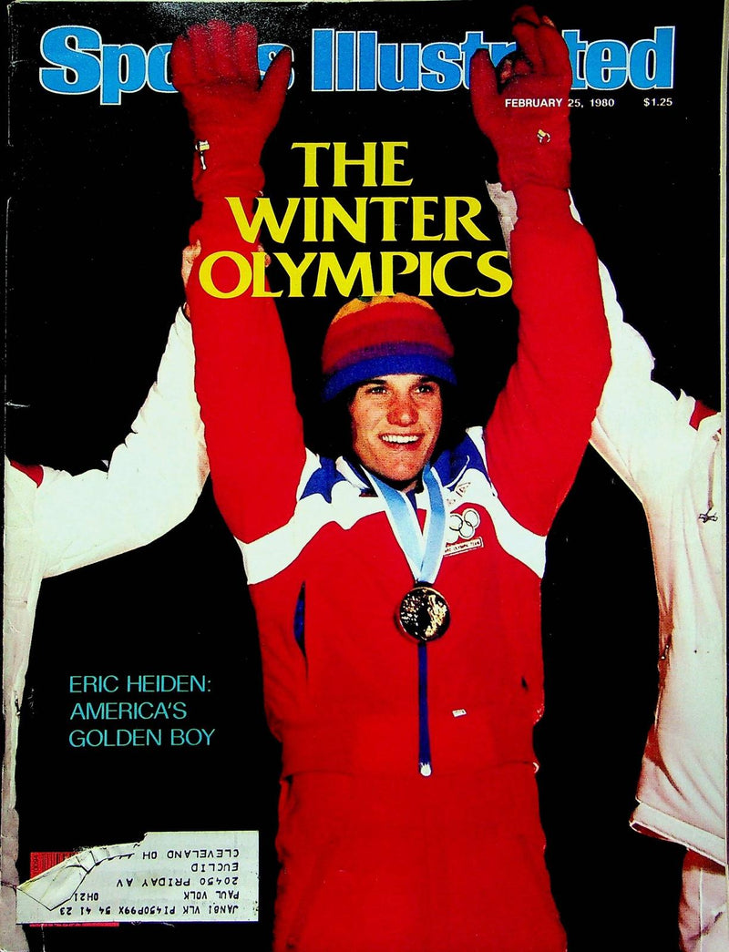 Sports Illustrated Magazine Feb 25 1980 Eric Heiden Golden Boy Winter Olympics