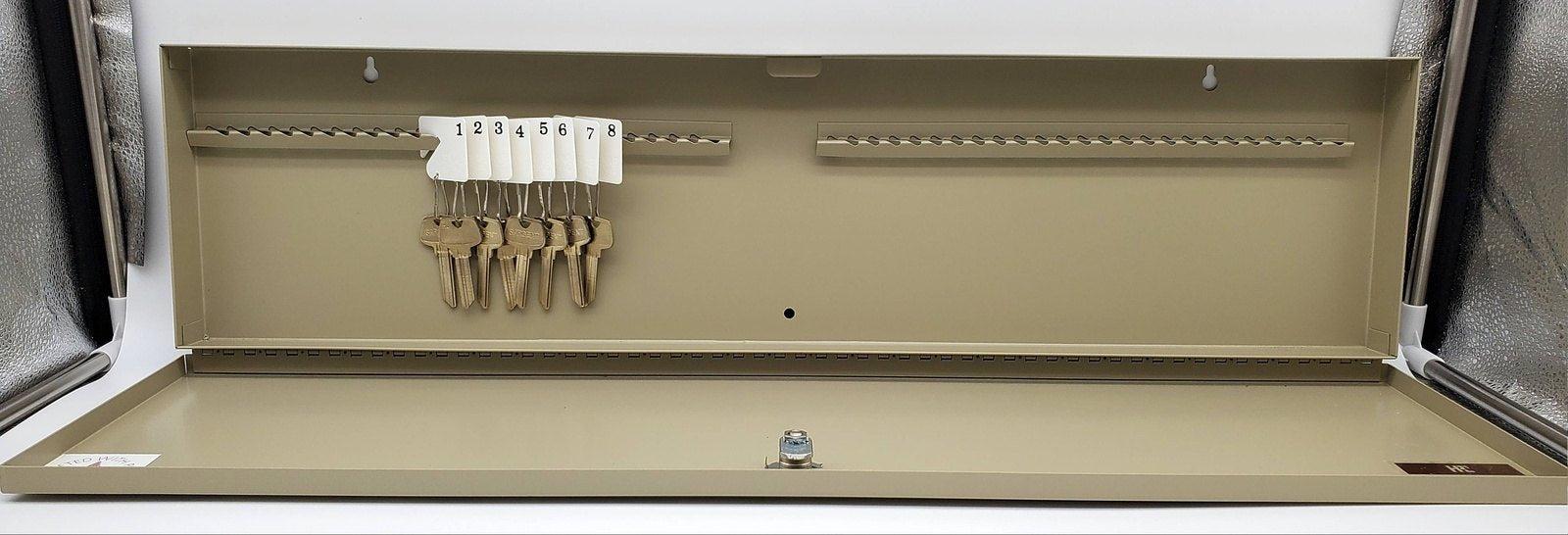 KEKAB Locking Key Cabinet 48 Key Organizer Horizontal HPC H-48 28x7in OPEN BOX 1