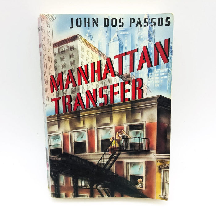 Manhattan Transfer Paperback John Dos Passos 1953 Immigrants Power Wealth 1