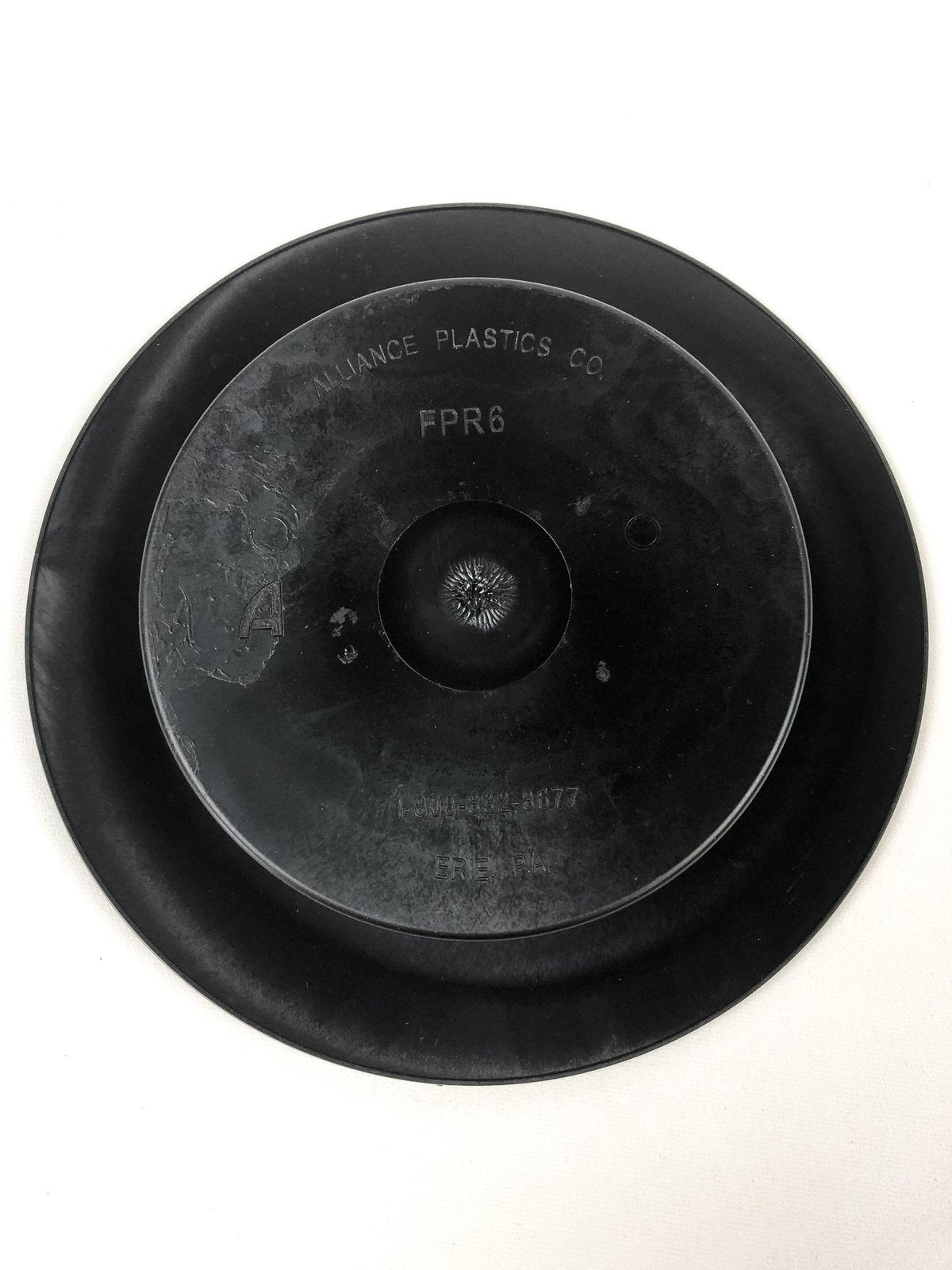 Raised Face 6" Flange Protector Plug, Polyethylene, Alliance FPR6A ANSI 6 25pk 1