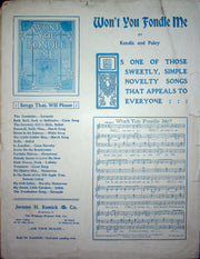 Sheet Music We Parted By The River Grace And I Stanley Crawford 1905 J Remick 3