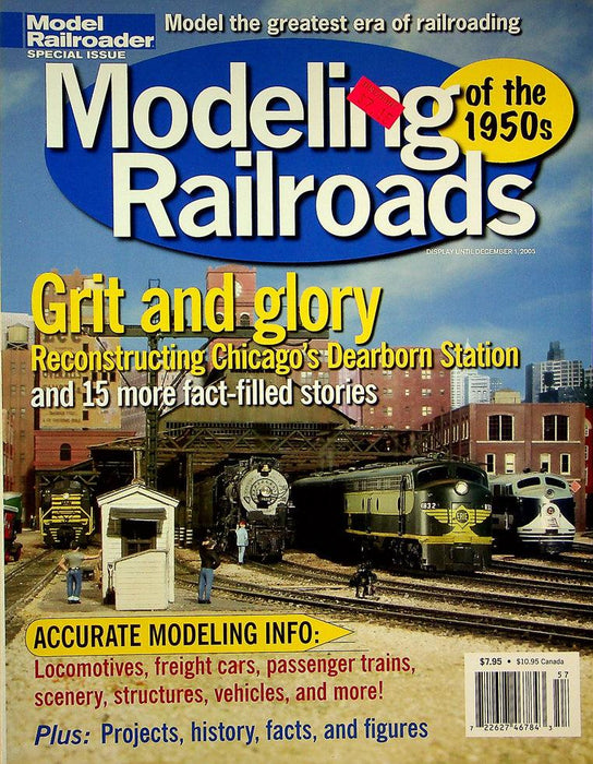 Model Railroader Magazine December 2005 No Reconstructing Chicago's Station