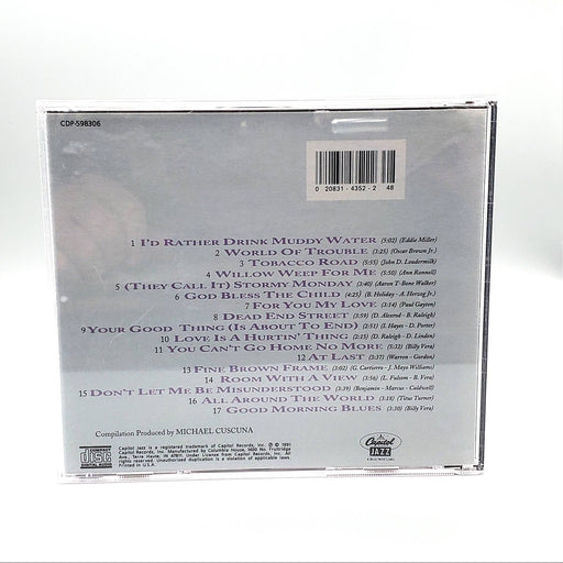 Lou Rawls The Legendary Lou Rawls Album CD Blue Note 1991 CDP-598306 2