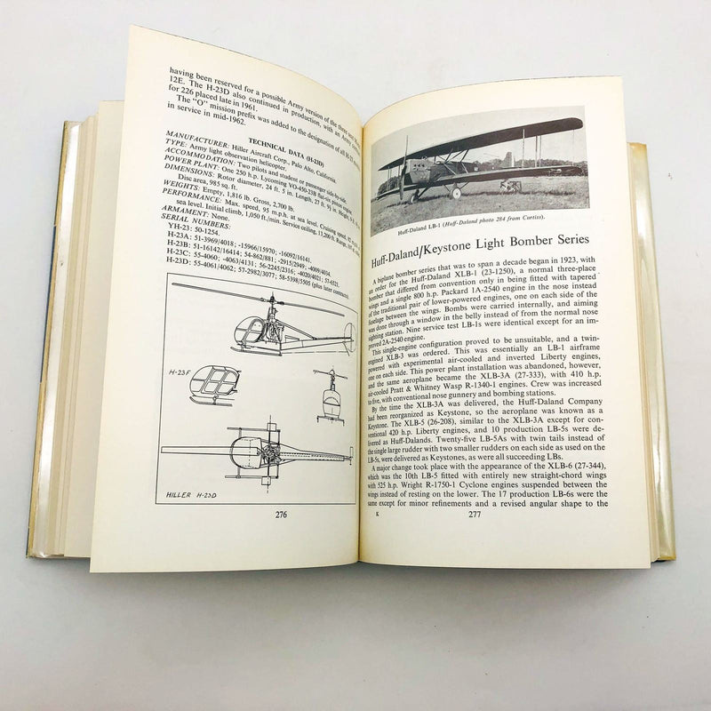 United States Military Aircraft Since 1909 Hard F G Swanborough 1963 1st Edition 9