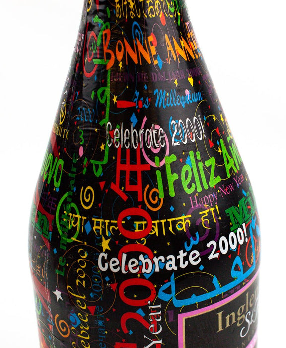 Inglenook St. Regis Celebrate 2000 Millennium Bottle Y2K Memorabilia - Empty 6