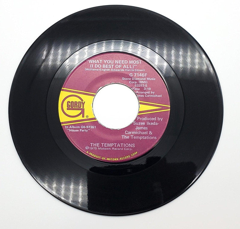 The Temptations Keep Holding On 45 RPM Single Record Gordy 1975 G 7146F 2