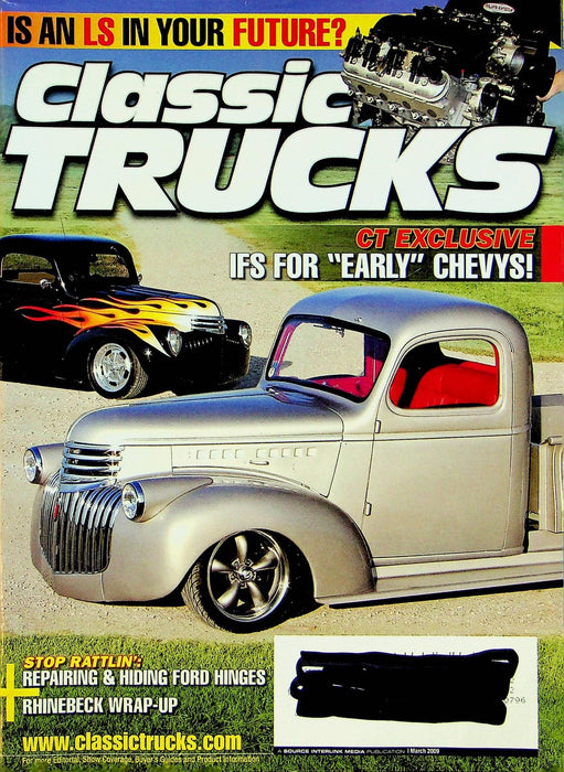 Classic Trucks Magazine March 2009 Vol 18 No 3 Fixing Hinges and Latches DIY