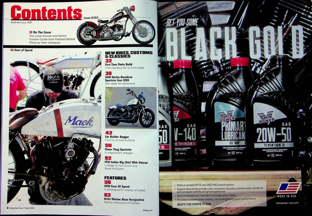 American Iron Motorcycle Magazine Jun 363 2018 Forgotten Flathead Steve McQueen