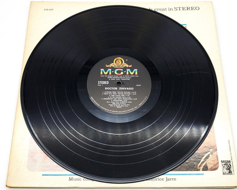 Maurice Jarre Doctor Zhivago Sound Track 33 RPM LP Record MGM 1965 Copy 1 7