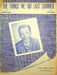 Sheet Music The Things We Did Last Summer Bing Crosby 1946 Sammy Cahn Jule Styne 1