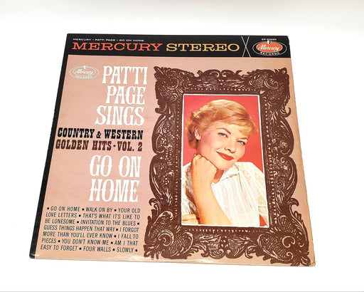 Patti Page Go On Home LP Record Mercury 1962 SR-60689 1
