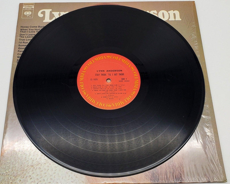 Lynn Anderson Stay There 'Til I Get There 33 RPM LP Record Columbia 1970 CS 1025 5