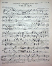 Marigolds Sheet Music Piano Vocal Song Gustav Klemm Gene Brown 1934 Etude Mag 1