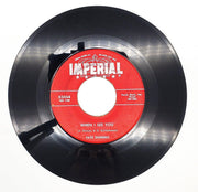 Fats Domino What Will I Tell My Heart 45 RPM Single Record Imperial 1957 2
