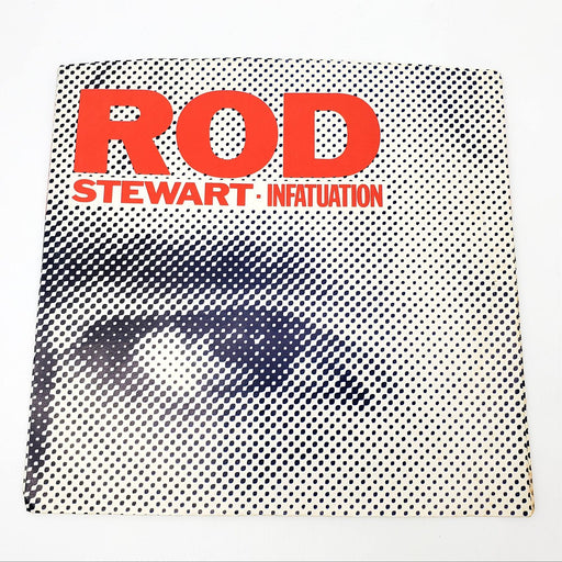 Rod Stewart Infatuation / She Won't Dance With Me Single Record Warner Bros 1984 1