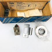 Yale Privacy Door Knob Locking 5302 Brandywine 378N US32D Polished SS New NOS 11