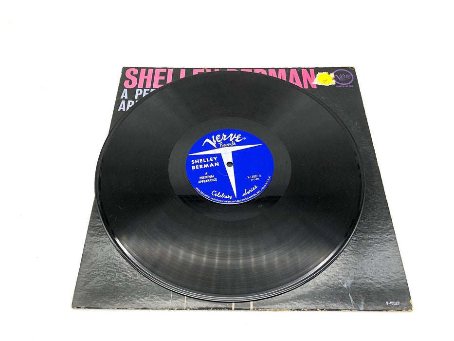 Shelley Berman A Personal Appearance Record 33 RPM LP V-15027 Verve Records 1961 7