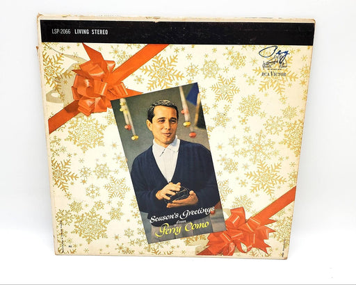 Perry Como Season's Greetings 33 RPM LP Record RCA Victor 1959 LSP-2066 Copy 2 1
