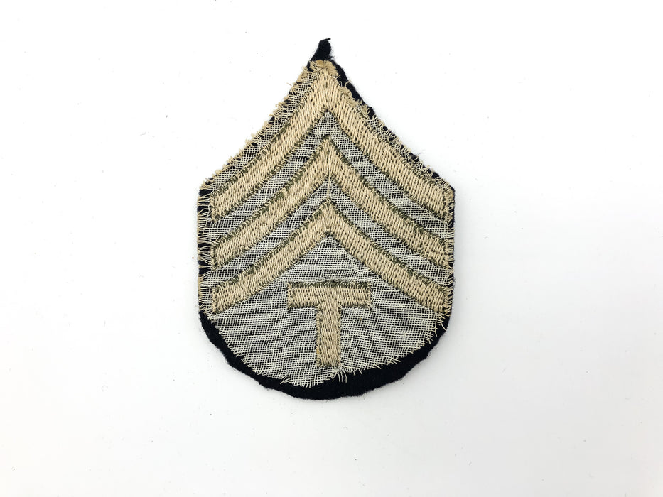 US Army Technician Fourth Grade Chevrons Patch TEC 4 Wool Rank Stripes 2