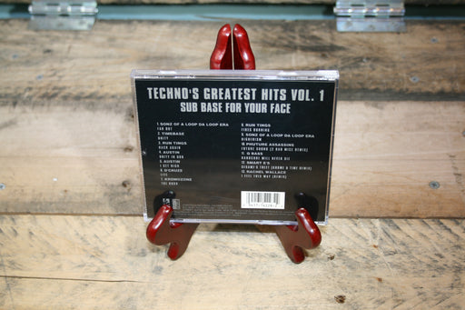 Various Techno's Greatest Hits Volume 1 Base for Your Face CD RARE 2
