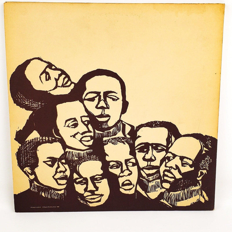 Les Troubadours Du Roi Baudouin Missa Luba Record 33 LP Philips 1963 Gatefold 2