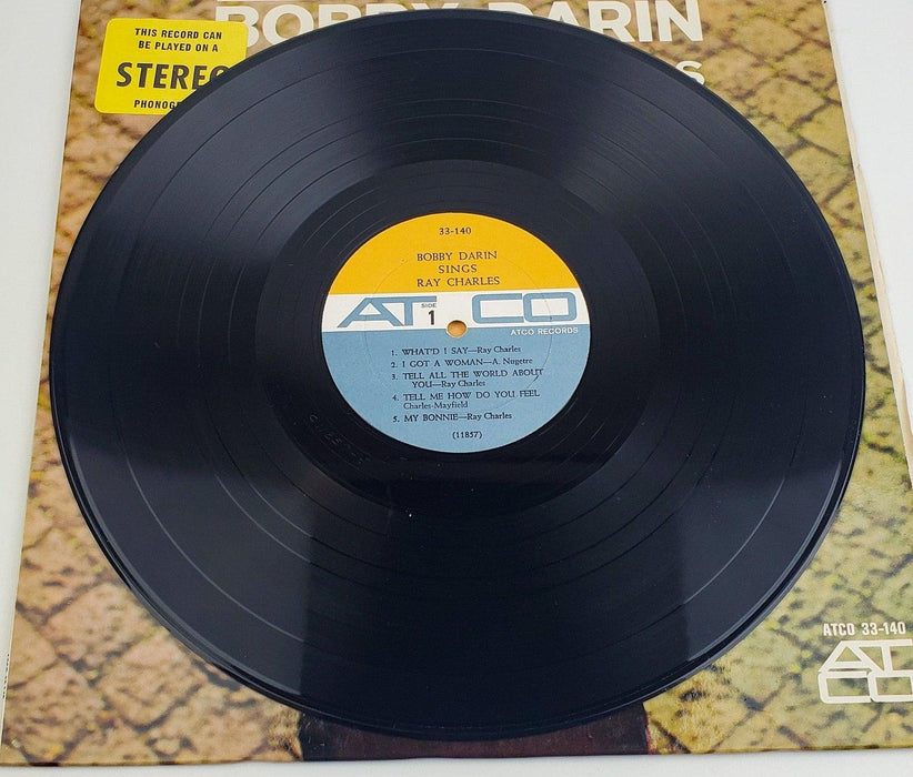 Bobby Darin Sings Ray Charles 33 RPM LP Record ATCO Records 1961 33-140 5