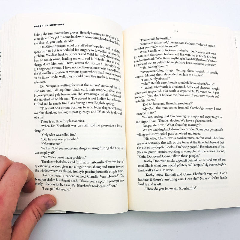 North Of Montana Hardcover April Smith 1994 FBI Agent Female Detectives 1st Ed 9