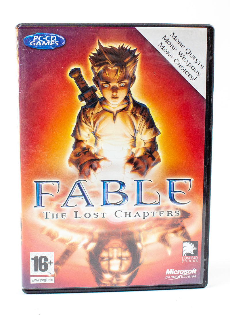 PC (Windows): Fable: The Lost Chapters - 2005, 3 DVDs | COMPLETE