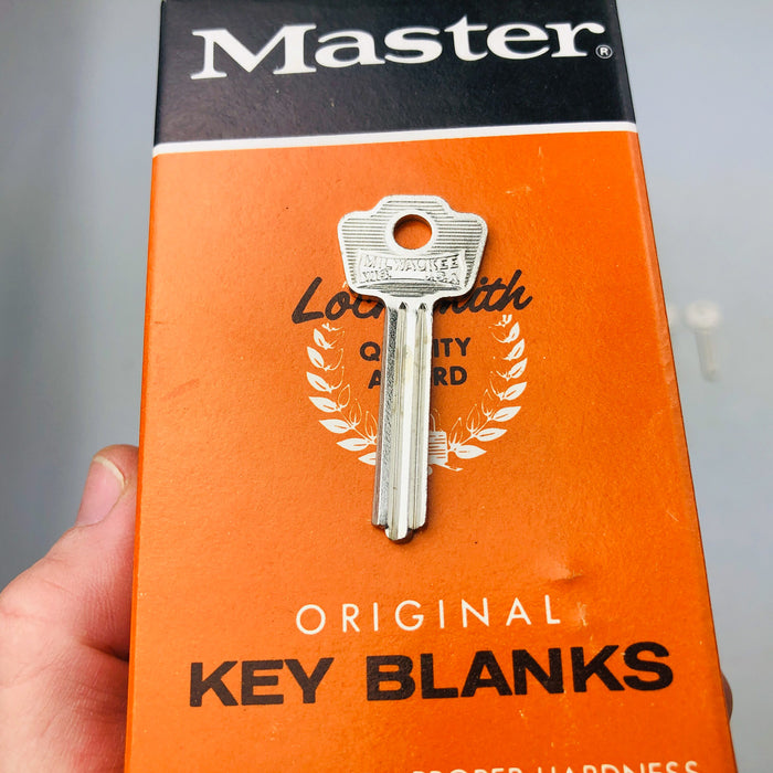 5x Master Lock 105K Key Blanks Vintage Padlock Uncut New Old Stock Nos