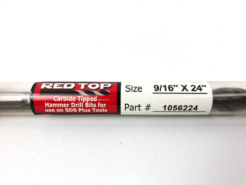 Rotary Hammer Drill Bit 9/16"x24" SDS Plus Carbide Tipped Concrete Masonry 1pc 5