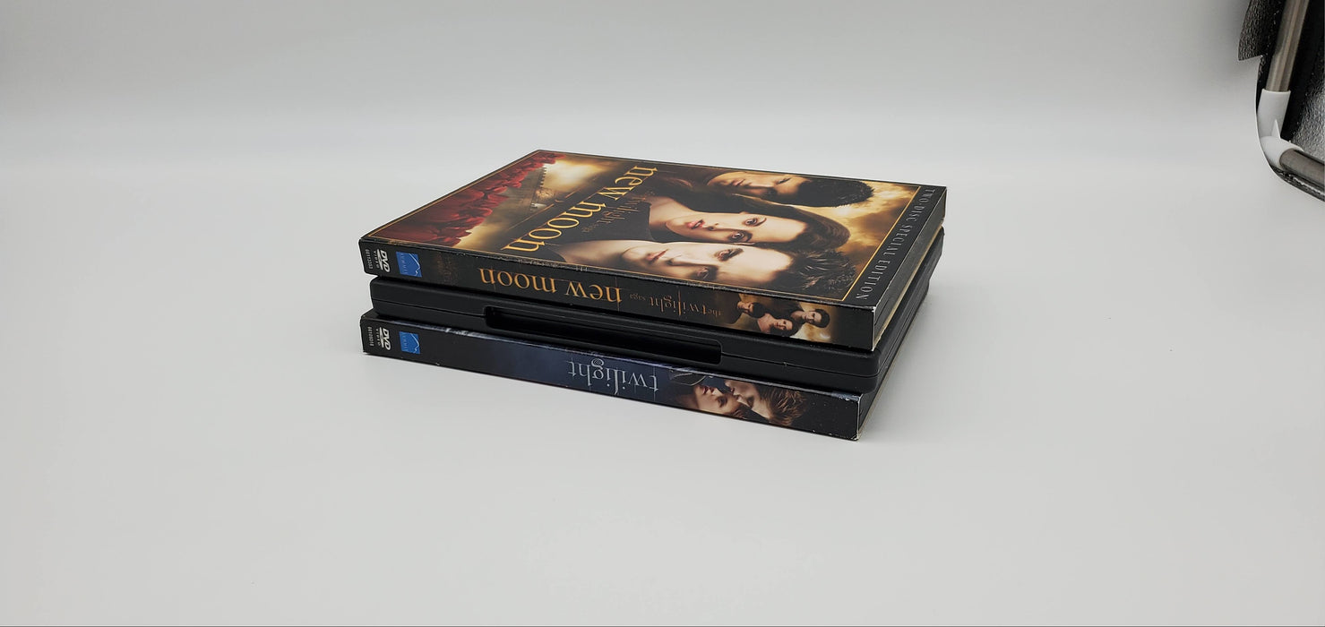 Twilight DVDs Twilight, New Moon & Eclipse Lot 3 (5 Total Discs)