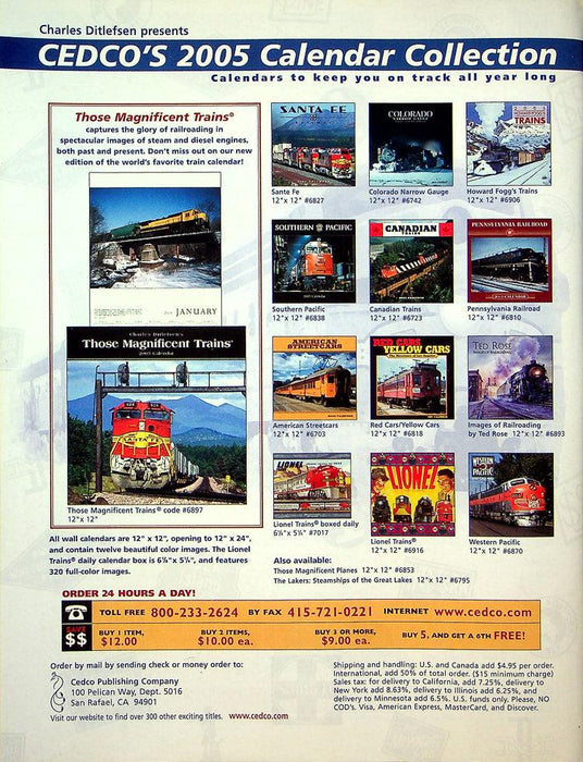 Trains Railroading Magazine November 2004 Vol 64 No 11 Chemicals On Rails