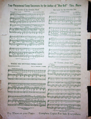 What The Brass Band Played Vintage Sheet Music Theodore Morse Jack Drislane 1904 4