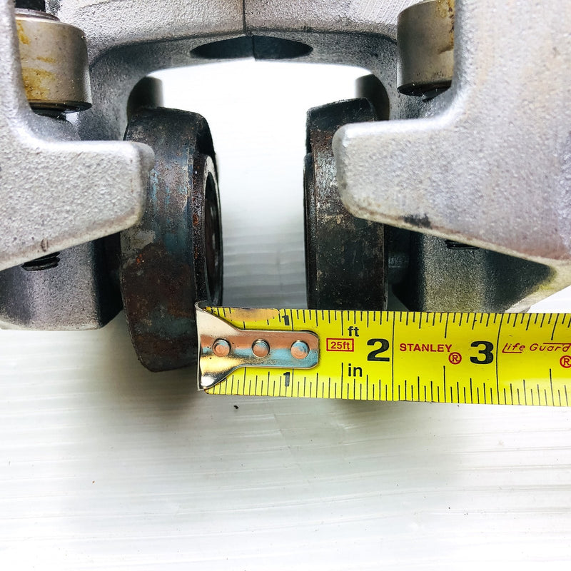 Unified Industries 2 Wheel Trolley Track Rail With 4 Guides 500 LB MBC500-2-4 8