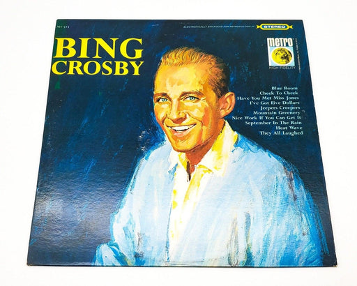 Bing CrosbySelf Titled 33 RPM LP Record Metro Records 1965 MS-523 1